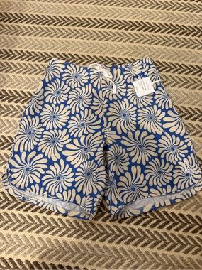 NWT Seaesta Surf Blue Floral Drawstring men’s swim